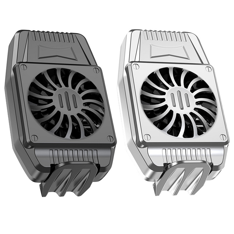 Mobiltelefon hűtő kézi radiátor markolat támogatás telefon hűtőventilátor tartó hűtőborda állvány élő adáshoz