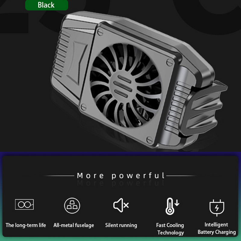 Mobiltelefon hűtő kézi radiátor markolat támogatás telefon hűtőventilátor tartó hűtőborda állvány élő adáshoz