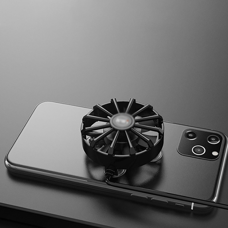 Állítható mobiltelefon-hűtőtartó Hordozható mágneses játéktelefon-radiátor Levehető hűtőventilátor szívókorongos hűtőborda