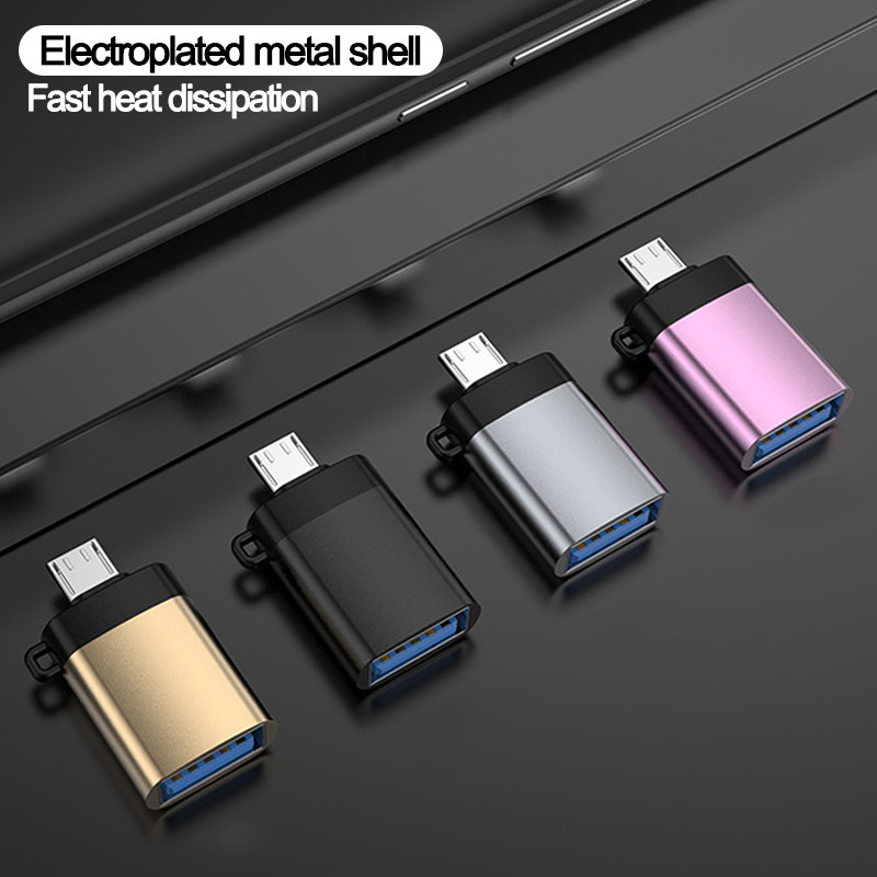Micro usb csatlakozó a Type C csatlakozóhoz Macbook Xiaomi Type C - USB 3.0 OTG adapter Samsung USB C - micro átalakítóhoz