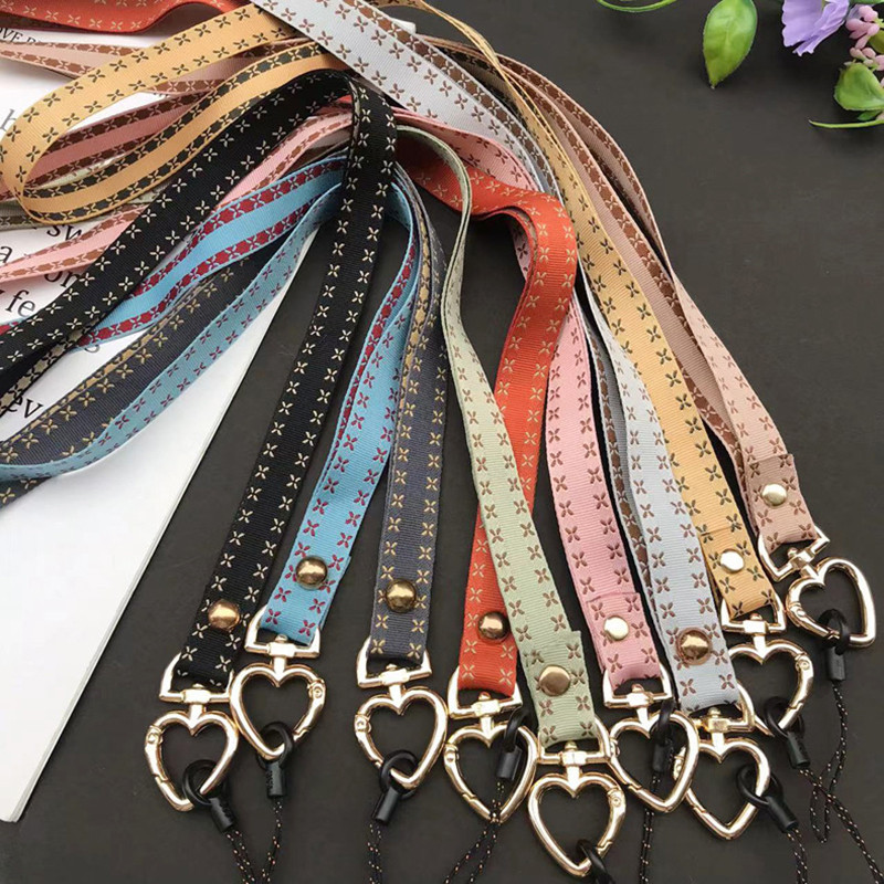 Hosszú mobiltelefon akasztókötél akasztó nyakba kötélszíj munka márka kulcs akasztó kötél nem nyak aranyos női csukló kötél