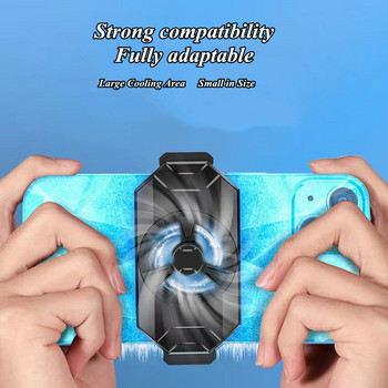 S1 Κινητό Τηλέφωνο Φορητό Universal Cooling Fan Turbo Hurricane Game Cooler Κινητό τηλέφωνο Cool Heat Sink για iPhone/Xiaomi Καλοριφέρ