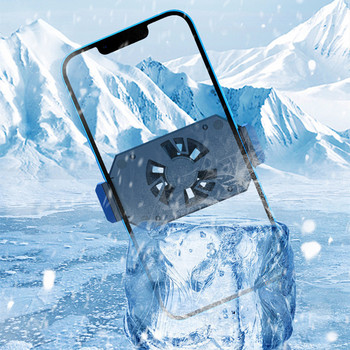Мобилен телефон S1 Преносим универсален вентилатор за охлаждане Turbo Hurricane Game Cooler Cell Phone Cool Heat Sink for IPhone/Xiaomi Radiator