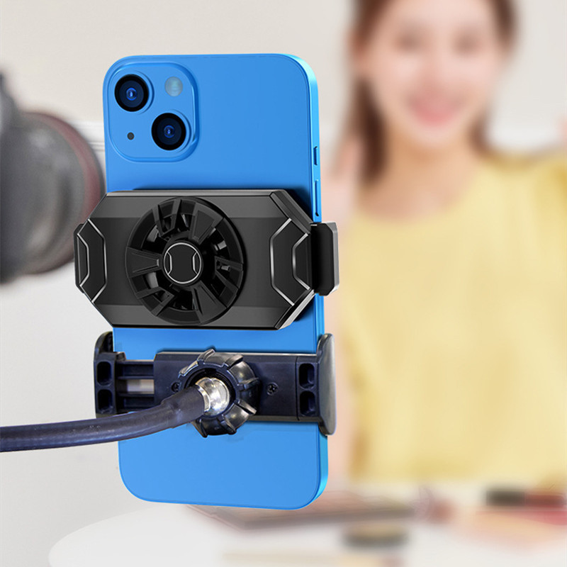 S1 Mobiltelefon hordozható univerzális hűtőventilátor Turbo Hurricane Game Cooler Cell Phone Cool hűtőborda IPhone/Xiaomi Radiatorhoz