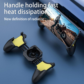 Game Trigger Удобна дръжка Полупроводников охладител за мобилен телефон Универсален контролер за геймпад Мобилен радиатор Охладител Преносим