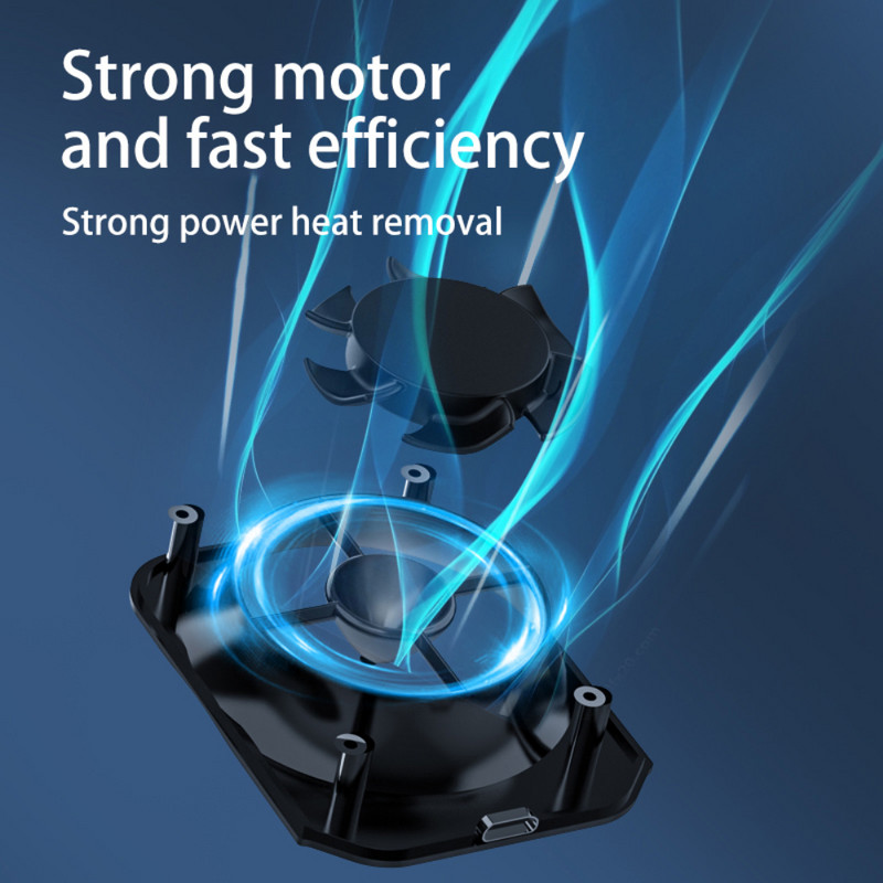 Game Trigger kényelmes fogantyú félvezető mobiltelefon hűtő Univerzális játékvezérlő vezérlő mobil radiátor hűtő Hordozható