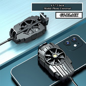 Radiator pentru telefon mobil G6 pentru PUBG Accesorii pentru jocuri Ventilator de răcire mut pentru iPhone Samsung Xiaomi Telefon mobil Cooler universal pentru jocuri