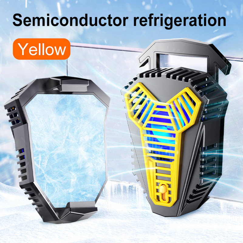 Mobiltelefon hűtőventilátor radiátor PUBG játékhoz Cool hűtőborda iPhone iPadhez Samsung hűtő mobil hűtőventilátor