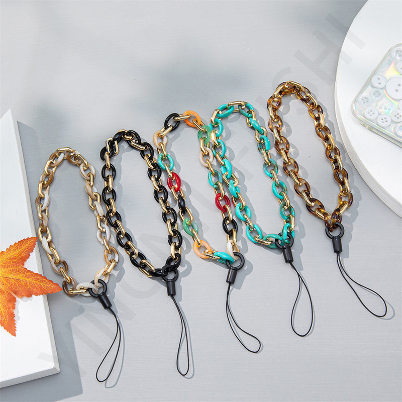INS Kreatív Új Acklie Guancai Ring mobiltelefon-lánc Női Rövid, Elveszett divat Mobiltelefon Zsinór Kulcstartó