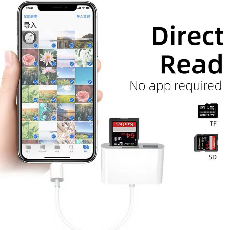 FONKEN USB Type C kártyaolvasó OTG adapter Micro USB SD/TF kártyaolvasó Macbook okostelefonhoz adatátviteli kábel U lemezolvasó