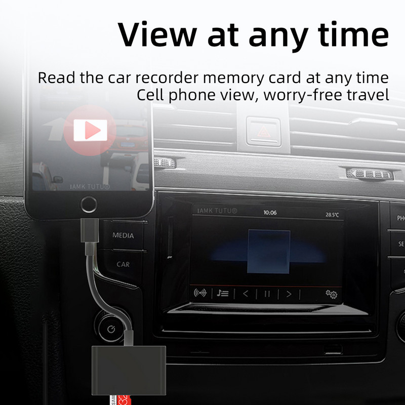 FONKEN USB Type C kártyaolvasó OTG adapter Micro USB SD/TF kártyaolvasó Macbook okostelefonhoz adatátviteli kábel U lemezolvasó