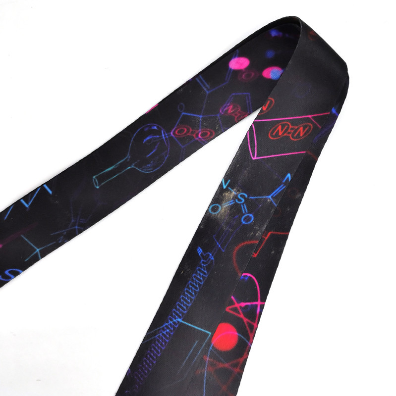 Kémiai egyenletek Mobiltelefon szíjak Kulcstartó zsinór kulcsokhoz USB azonosító kártya jelvénytartó Kulcszsinór nyaklánc szalag tartozékok