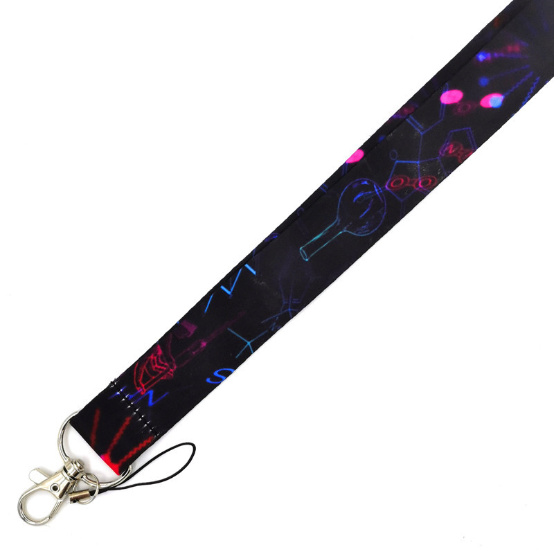 Kémiai egyenletek Mobiltelefon szíjak Kulcstartó zsinór kulcsokhoz USB azonosító kártya jelvénytartó Kulcszsinór nyaklánc szalag tartozékok
