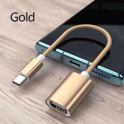 Cablu adaptor OTG USB tip C la USB 3.0 A Adaptor cablu de date OTG mamă pentru Xiaomi Samsung S20 Cablu USB OTG tip C Huawei