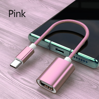 Cablu adaptor OTG USB tip C la USB 3.0 A Adaptor cablu de date OTG mamă pentru Xiaomi Samsung S20 Cablu USB OTG tip C Huawei