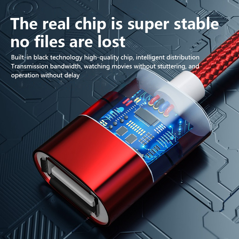 OTG Adapte Cable USB Type C USB 3.0 A anya OTG adatkábel adapter Xiaomi Samsung S20 Huawei Type C OTG USB kábelhez