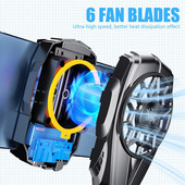 Radiator de telefon durabil Ventilator universal de răcire a telefonului Ventilator turbo Răcitor de jocuri pentru telefon mobil Radiator de căldură rece Răcire rapidă