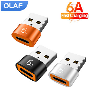 OLAF USB 3.0 към адаптер тип C OTG към USB C към USB тип-C женски конвертор адаптер за пренос на данни за лаптоп Samsung Xiaomi