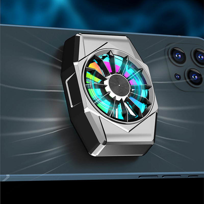 Mágneses telefonradiátor univerzális játékhűtő rendszer hűtőventilátor Xiaomi Iphone Huawei Samsung mobiltelefon-hűtőhöz