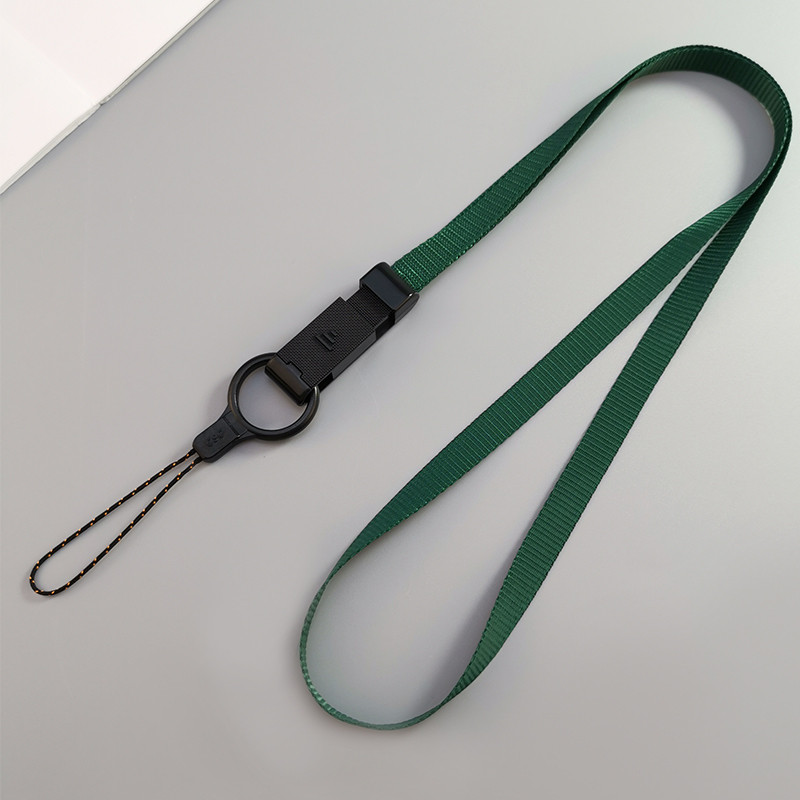 Lógas nyak kötél férfi és női szélessávú csúszócsatos lánc kulcskártya készlet univerzális hosszú hevederes zsinór Mobiltelefon zsinór