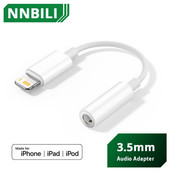 Pentru iPhone Adaptor Aux Iluminare la Adaptor pentru căști de 3,5 mm pentru iPhone 14 13 12 11 Pro Max XR Cablu audio Aux Accesorii pentru telefon