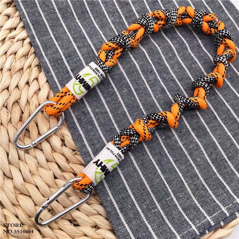 Fluoreszkáló színű univerzális telefonszíj csavarható zsinór táskákhoz Fonott csíkok Kulcszsinór akasztós nadrág Kiegészítők Kulcstartó