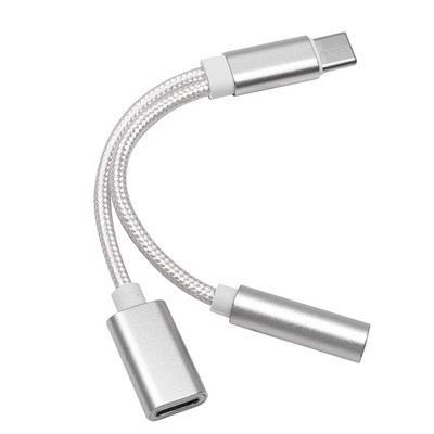 Adaptor USB tip C la 3,5 mm Aux Tip-c 3 5 Jack Cablu audio Convertor cablu pentru căști pentru Oneplus Huawei Xioaomi Redmi Universal