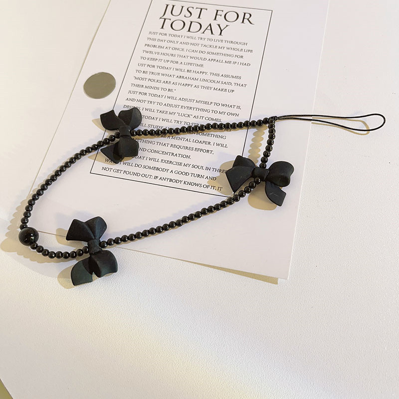 Mobiltelefon kötél Gyöngyök Gyöngyölés Telefontok Szíj Íj Mobil Medál Telefon Tartozékok Láncékszerek Női Kulcstartó