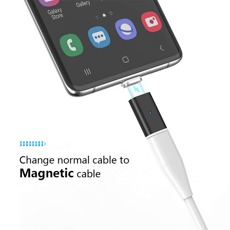CANDYEIC USB Type C mikro mágneses adapter Samsung HUAWEI HONOR MOTO XIAOMI REDMI REALME ONEPLUS USB C adapter töltőhöz