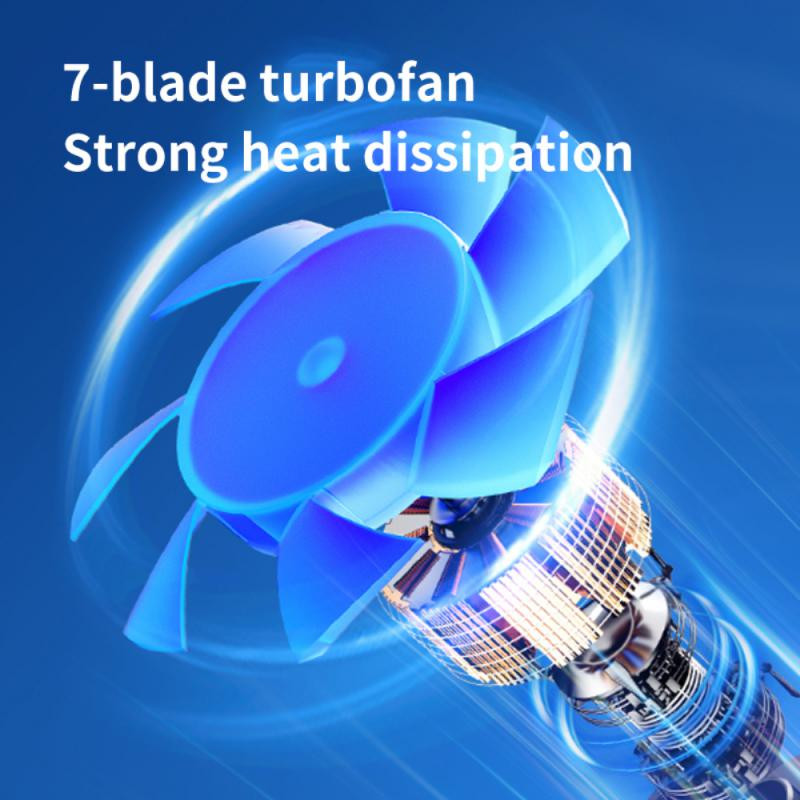 AL-08 hordozható telefon hűtőborda univerzális mini csendes vezeték nélküli hűtőborda Apple Android okostelefon, két sebességbeállító hűtőborda