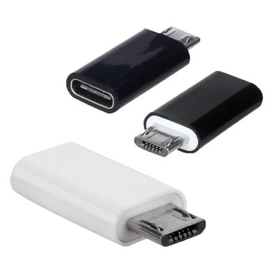 USB тип C към микро USB конектор за Android адаптер за смарт телефон и таблет Micro USB мъжки към тип C женски конвертор