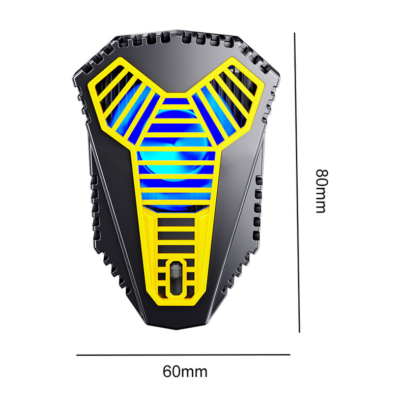 Mobiltelefon-radiátor, hordozható félvezető telefonhűtő, univerzális, kétfokozatú állítótartozékok játékhoz, élő adáshoz
