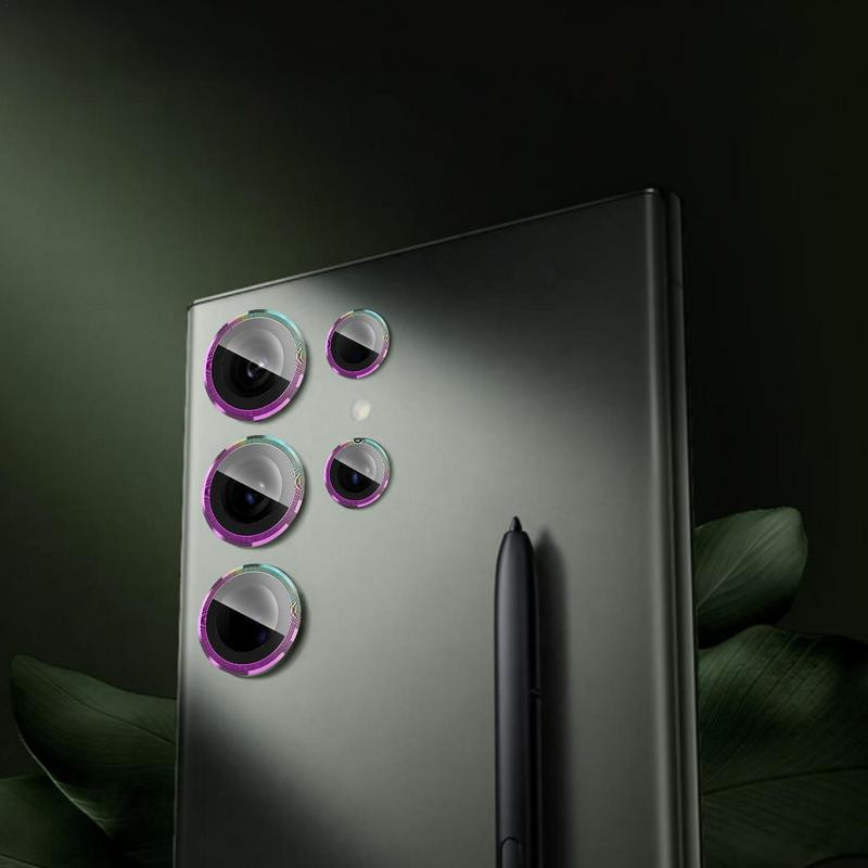 Φιλμ φακού ESRCcamera Προστατευτικά φακών για Samsung GalaxyS23 Ultra Individual Lens Protectors Ανθεκτικά στις γρατσουνιές Εξαιρετικά λεπτή θερμοκρασία