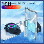 Răcire Clip din spate Încărcare USB portabilă Cooler răcit cu aer Încărcare rapidă 5v Răcitor pentru telefon mobil pentru Pubg Gaming Radiator Putere mare