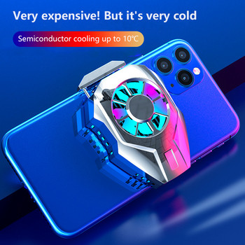 Cooling Back Clip Φορητό Usb Charging Αερόψυκτο Cooler Fast Charge 5v Mobile Phone Cooler for Pubg Gaming Radiator High Power