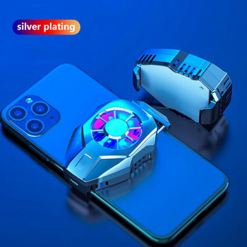 Cooling Back Clip Φορητό Usb Charging Αερόψυκτο Cooler Fast Charge 5v Mobile Phone Cooler for Pubg Gaming Radiator High Power