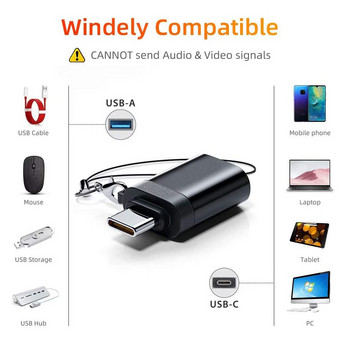 Адаптер за зарядно USB3.0 към Type C OTG конектор Type-C към USB Male към Micro USB Adapt Converter за PC Macbook Car USB C Ipad