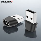 Adaptor USLION tip C la USB 2.0 OTG Adaptor femelă Convertor pentru Samsung S20 Xiaomi Huawei Macbook TypeC la încărcător de date USB A