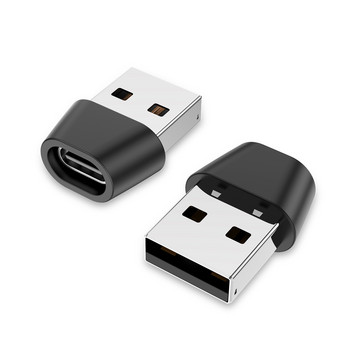 USLION Τύπος C σε USB 2.0 Προσαρμογέας OTG Θηλυκό μετατροπέας προσαρμογέα για Samsung S20 Xiaomi Huawei Macbook TypeC σε USB Φορτιστής δεδομένων