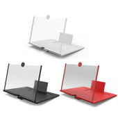 5D képernyő erősítő 10 hüvelykes összecsukható mobiltelefon nagyítós HD állvány videó erősítő konzol Nagyítás állvány Szemvédelem