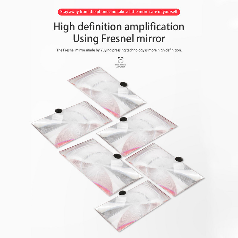 5D képernyő erősítő 10 hüvelykes összecsukható mobiltelefon nagyítós HD állvány videó erősítő konzol Nagyítás állvány Szemvédelem