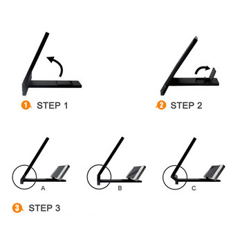3D усилвател на екрана Екран на мобилен телефон Видео лупа Увеличете 2-3 пъти Усилвател с висока разделителна способност Сгъваема стойка за смартфон