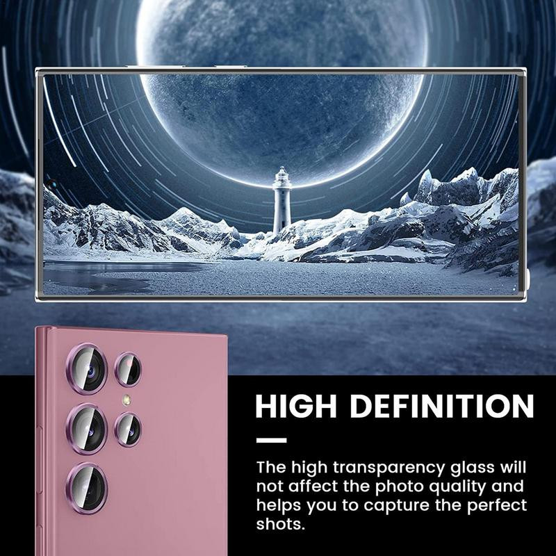 Accesorii pentru telefoane mobile 9H sticlă securizată 3D lentilă de protecție pentru camere SamsungGalaxy S23 Ultra sticlă pentru telefon