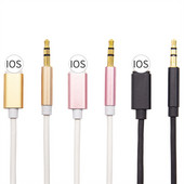 Cablu AUX cu 8 pini la mufă de 3,5 mm Iluminare la Adaptor pentru căști AUX Conector cablu de extensie audio Splitter pentru iPhone 14 13 12 11
