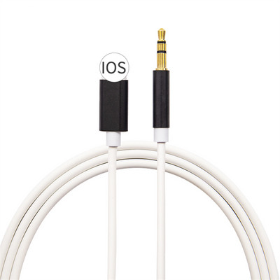 Cablu AUX cu 8 pini la mufă de 3,5 mm Iluminare la Adaptor pentru căști AUX Conector cablu de extensie audio Splitter pentru iPhone 14 13 12 11
