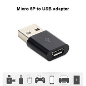 Etmakit USB Mascul la Micro USB Femeie Adaptor Convertor OTG Încărcător de date pentru Telefon Tablet PC Adaptor Convertor Conector