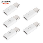 5 buc. USB C tip C la Micro USB 3.1 pentru încărcare de date Android Extender adaptor conector Micro USB pentru încărcare de date pentru Xiaomi Huawei