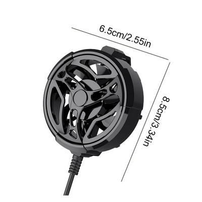 Răcitor pentru telefon mobil Dispozitiv universal de răcire a jocurilor pentru telefon mobil Radiator magnetic pentru telefon Accesorii pentru răcitor de jocuri Radiator pentru telefon mobil