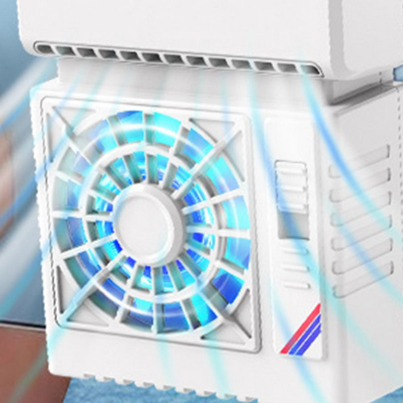 Telefon hűtőventilátor csat kialakítása 2 fokozatú állítás RGB fénnyel Csendes gyors hűtés Telefon Vissza Radiátor telefon tartozék