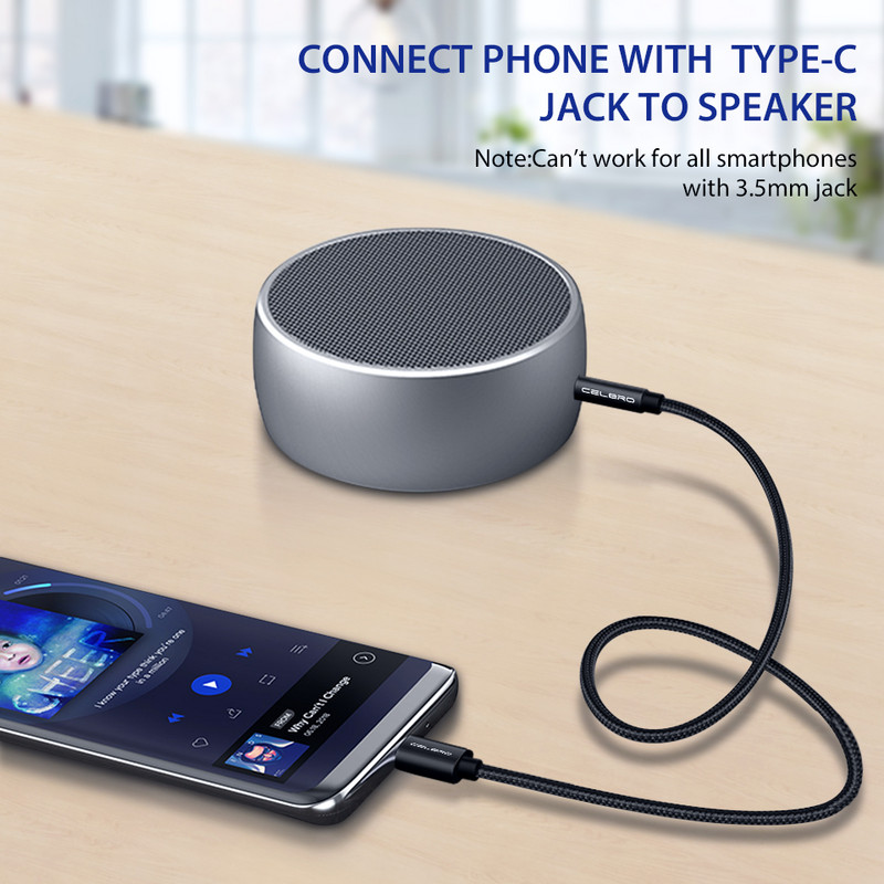 C típusú USB 3,5 mm-es Aux audiokábel fejhallgató hangszóró fejhallgató csatlakozó adapter autós Aux Samsung S20 Plus Note 20 S21 Ultra iphone készülékhez